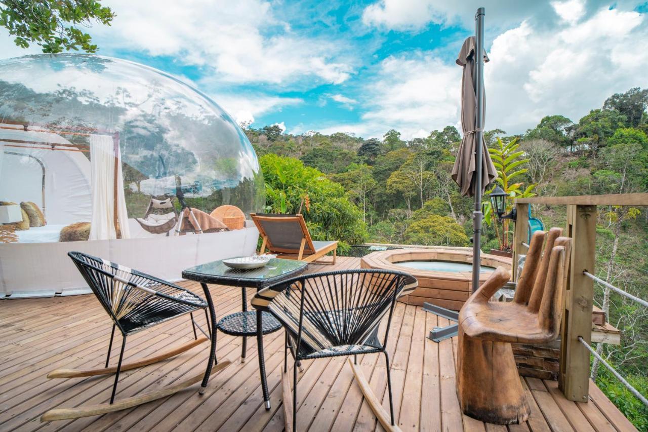 Bubblesky Glamping Guatape Hotel Eksteriør billede