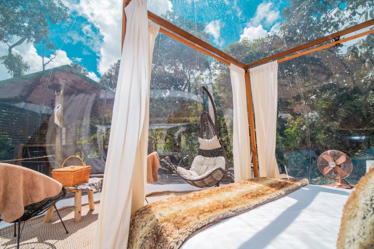 Bubblesky Glamping Guatape Hotel Eksteriør billede