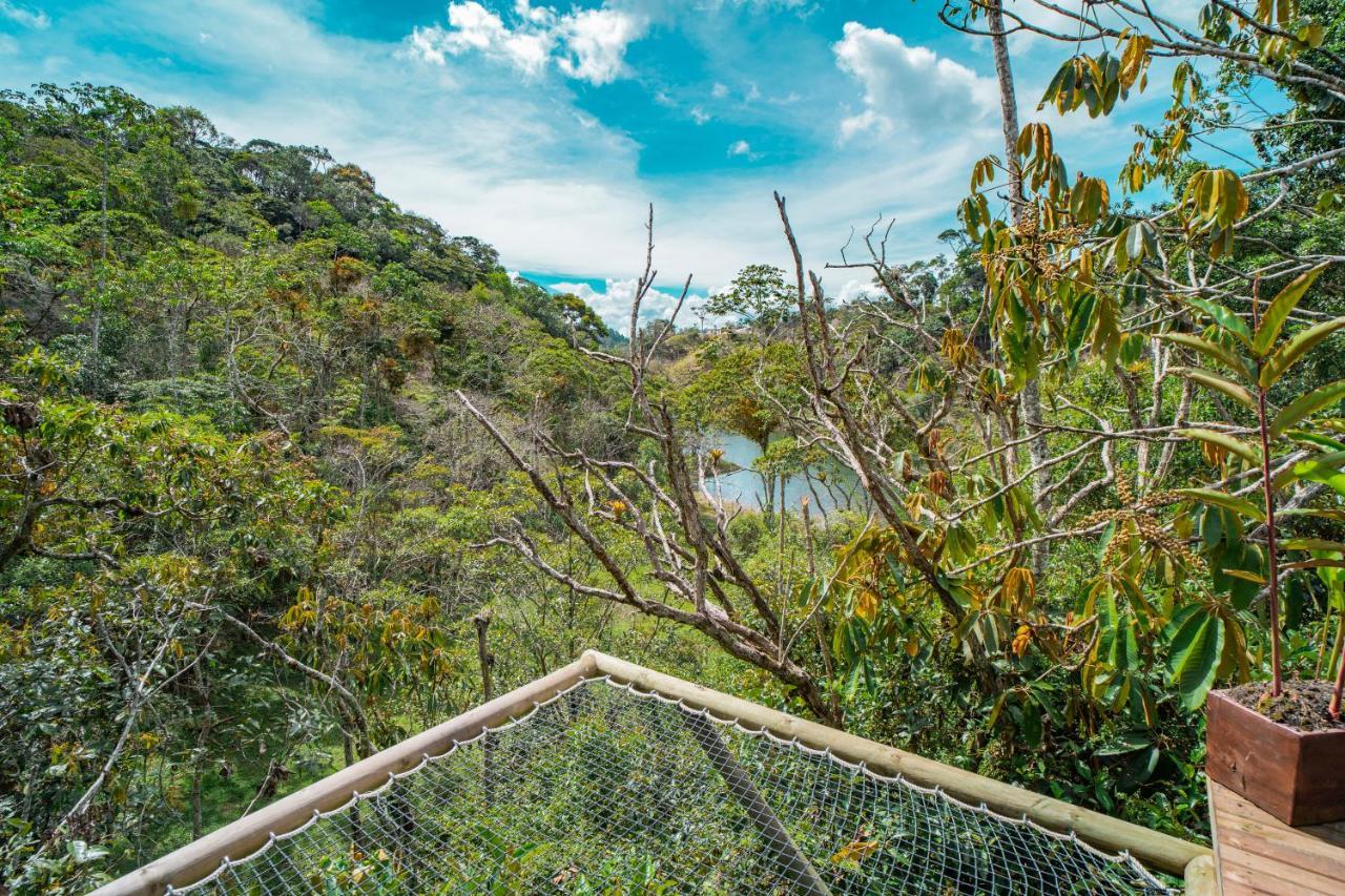 Bubblesky Glamping Guatape Hotel Eksteriør billede