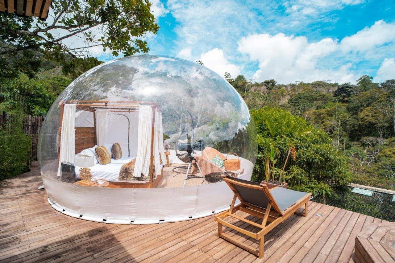 Bubblesky Glamping Guatape Hotel Eksteriør billede