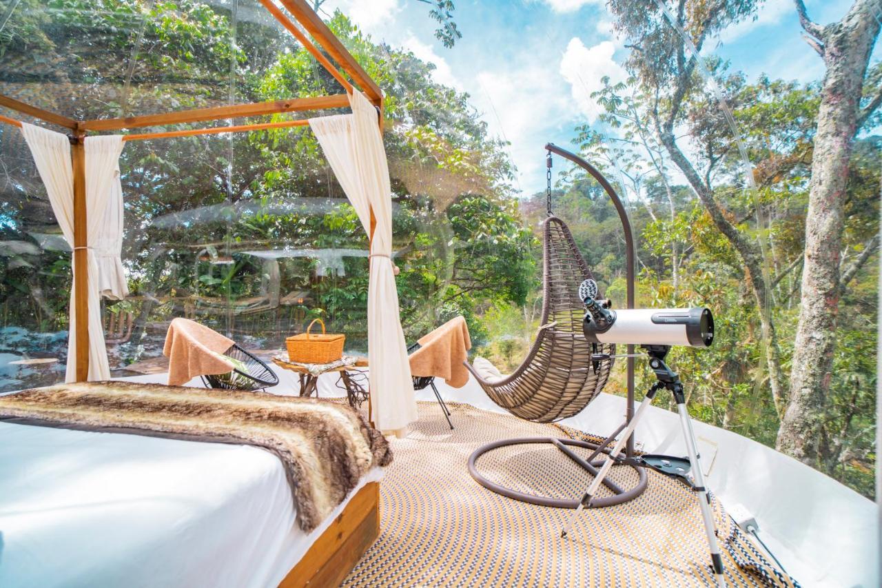 Bubblesky Glamping Guatape Hotel Eksteriør billede