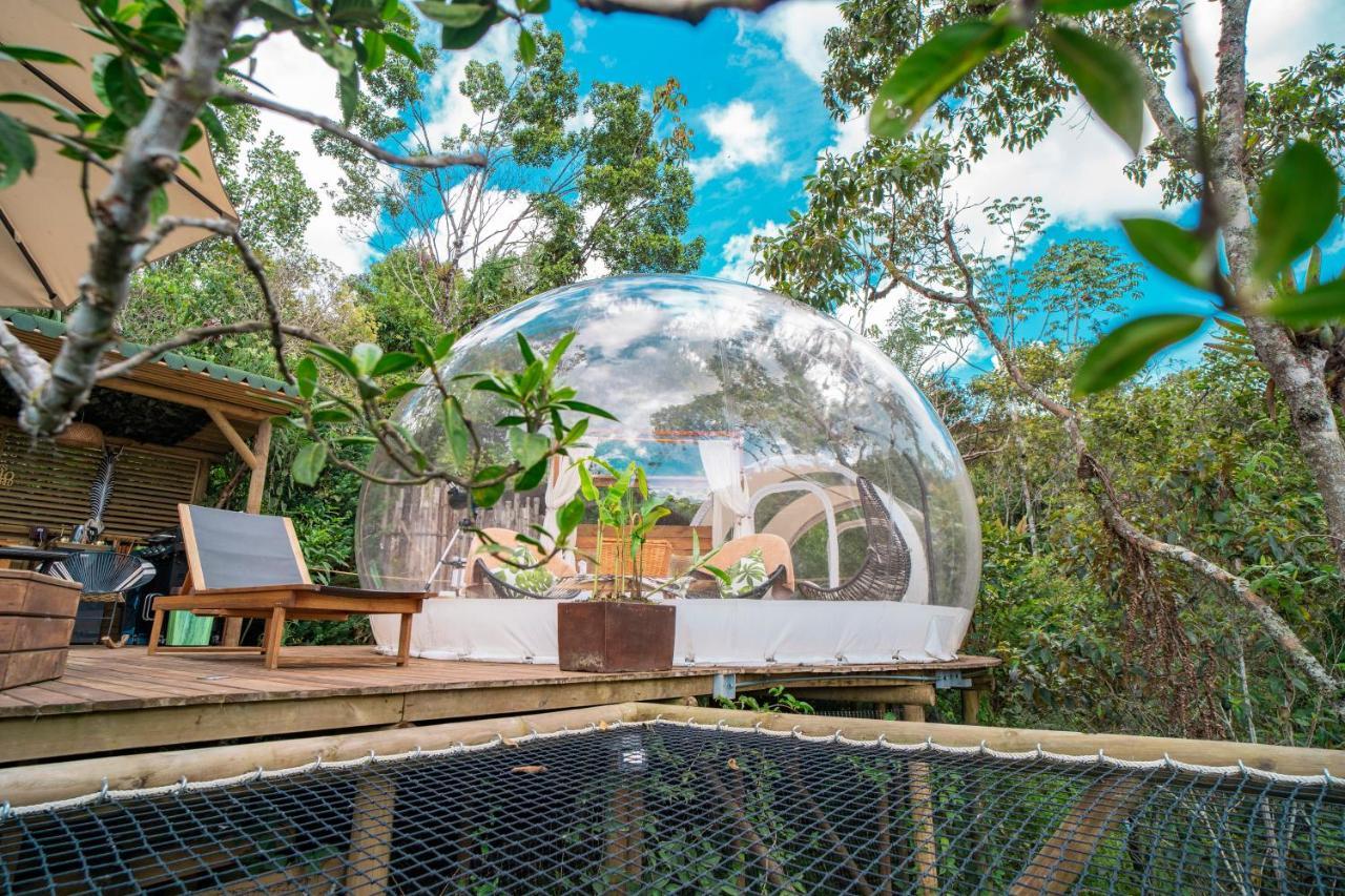 Bubblesky Glamping Guatape Hotel Eksteriør billede