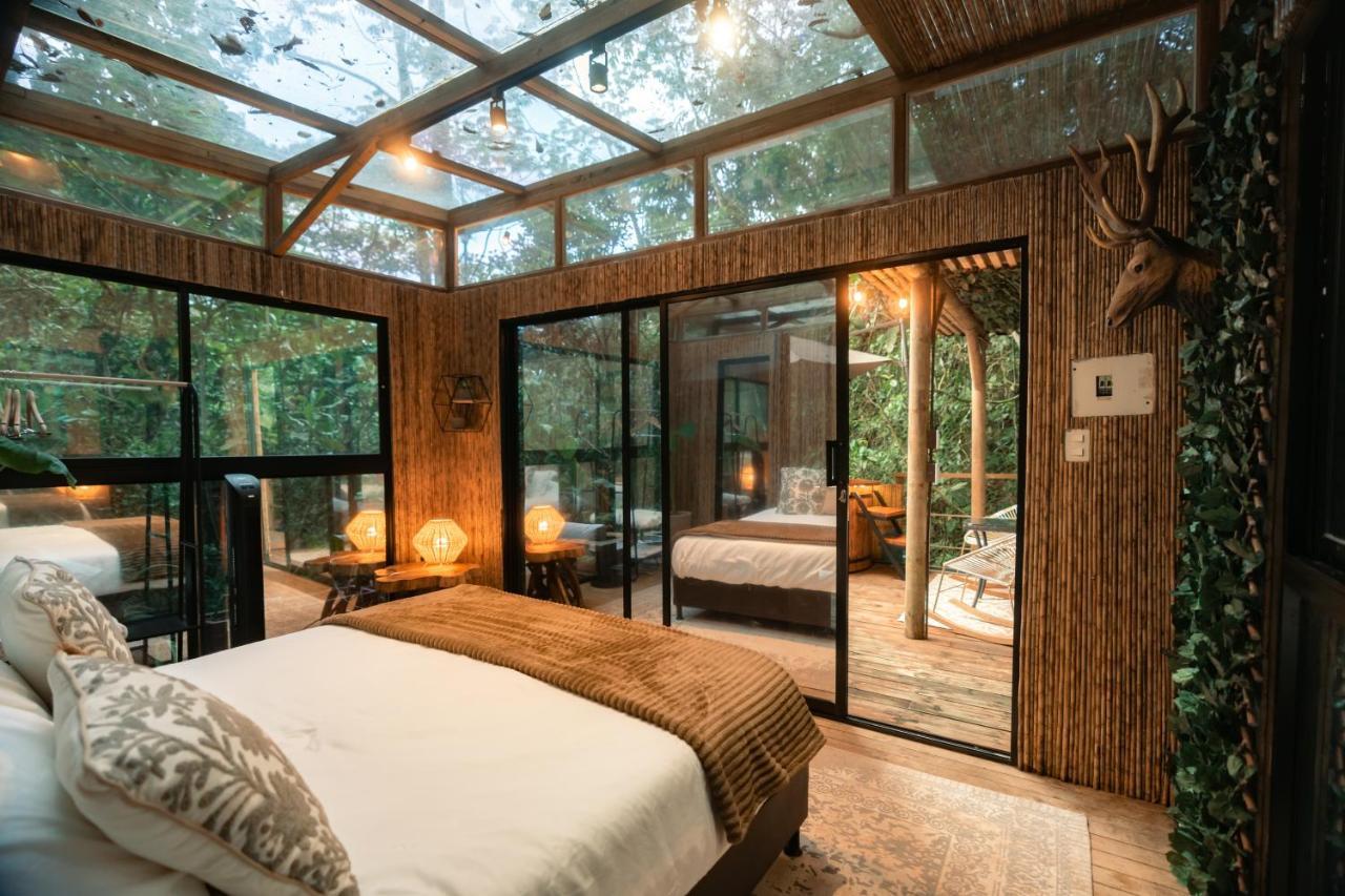 Bubblesky Glamping Guatape Hotel Eksteriør billede