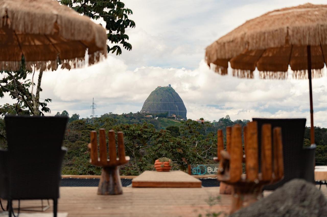 Bubblesky Glamping Guatape Hotel Eksteriør billede