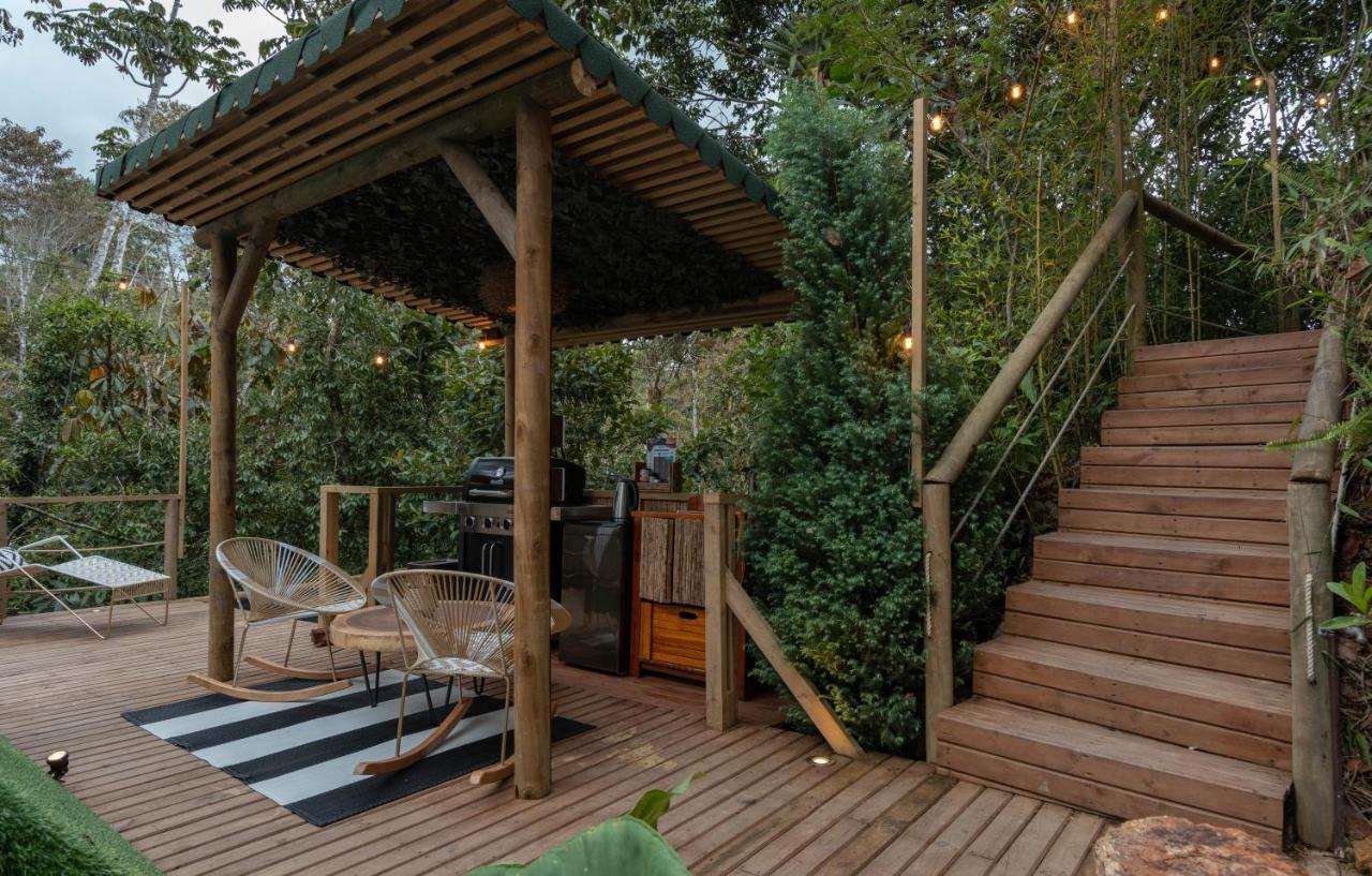 Bubblesky Glamping Guatape Hotel Eksteriør billede