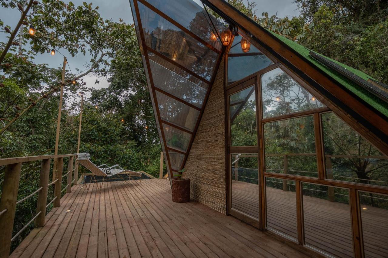 Bubblesky Glamping Guatape Hotel Eksteriør billede